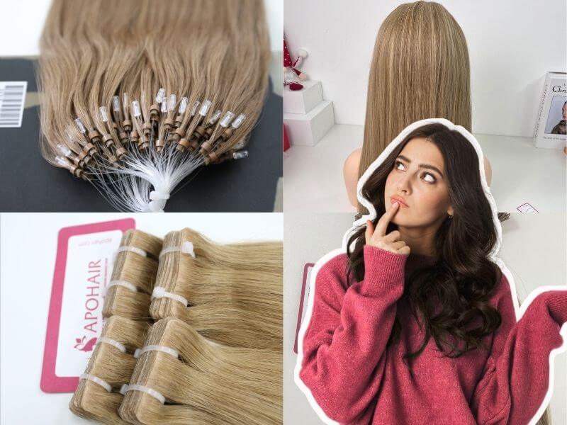 Define your requirements for hair extensions hair quality, extension price