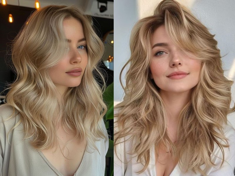 Loose waves are ideal for a casual or formal look