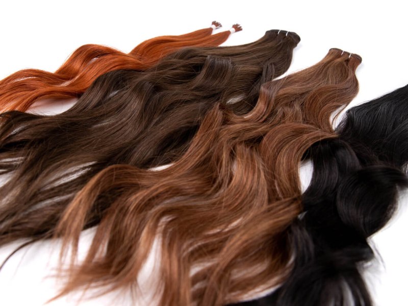 Remy hair with cuticles is aligned, minimizing tangles, and has a smoother, natural look