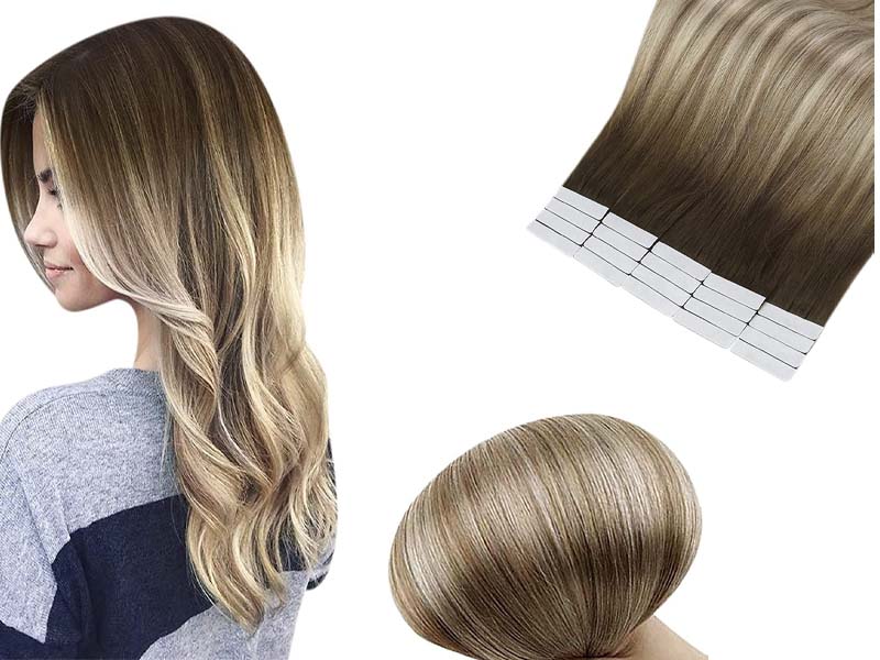 These extensions provide a versatile and natural way for your hair's length and thickness