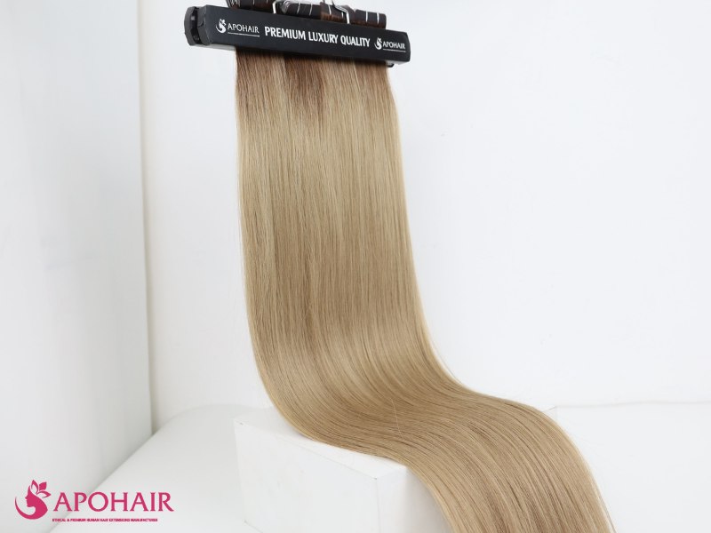 Vietnamese hair can be styled in various ways straightened, curled, colored with easy