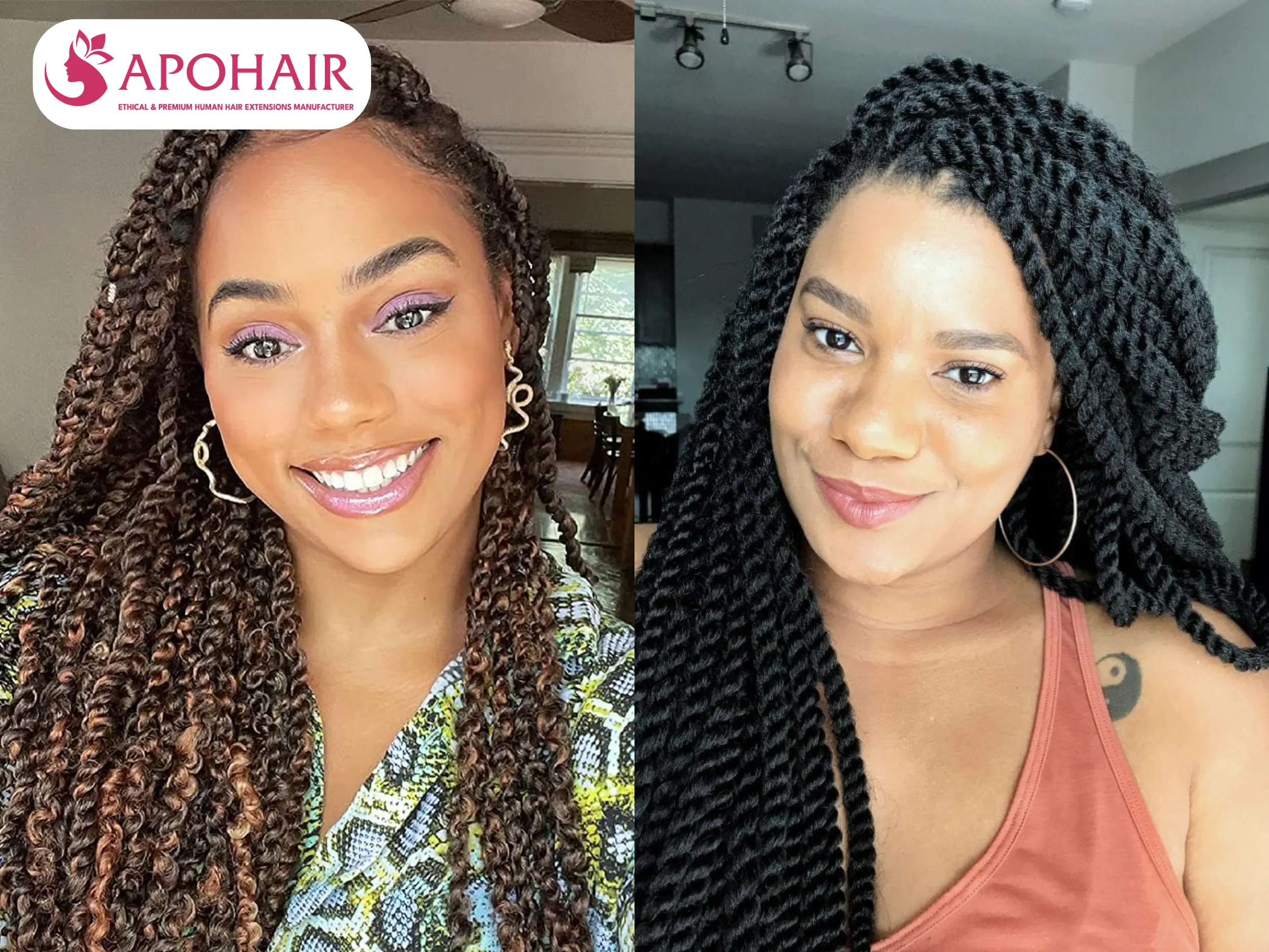 crochet twist braids