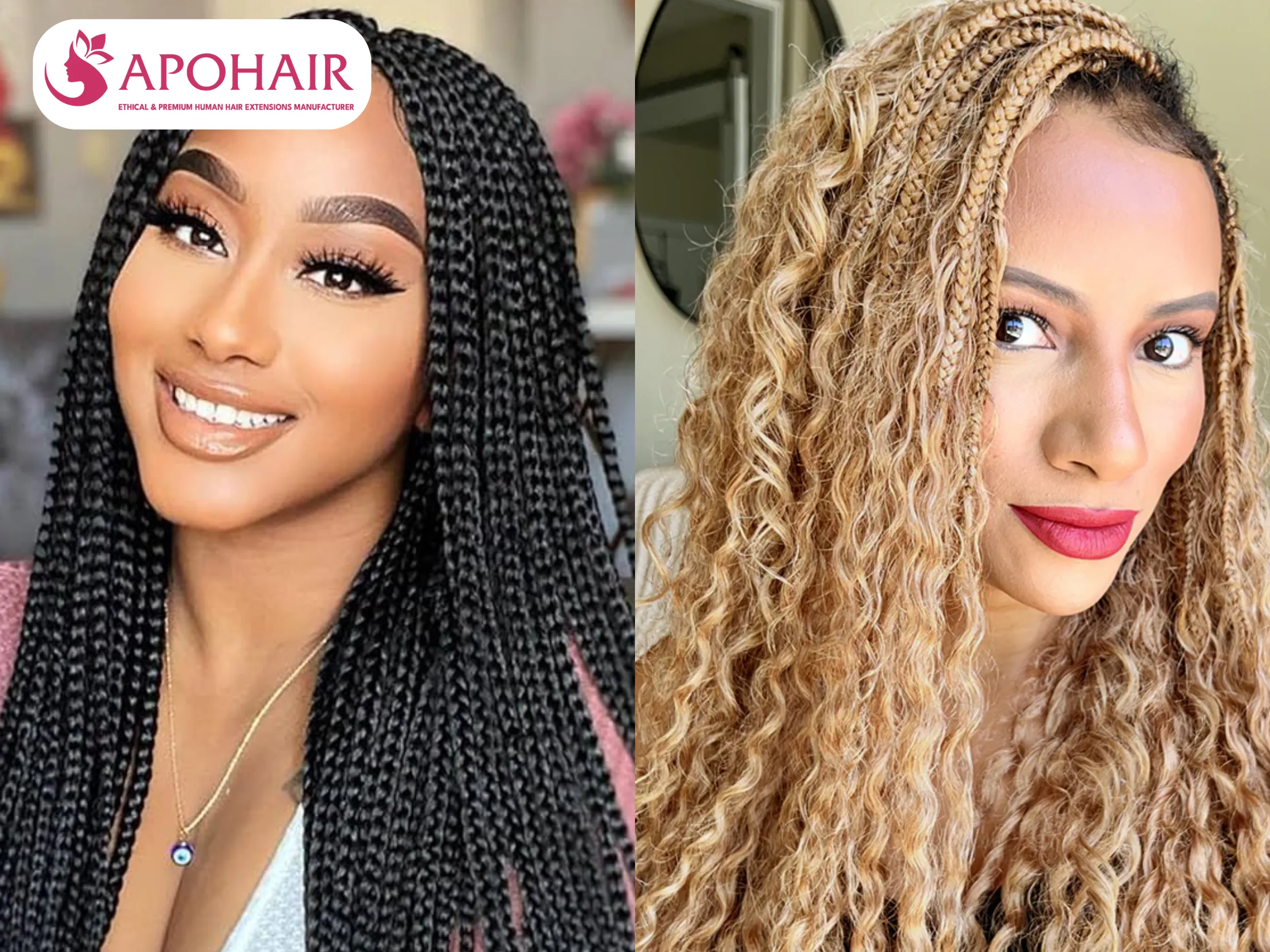 long crochet braids