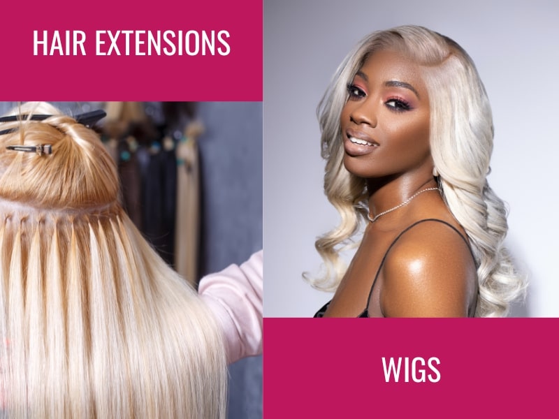 Cost between hair extensions vs wigs