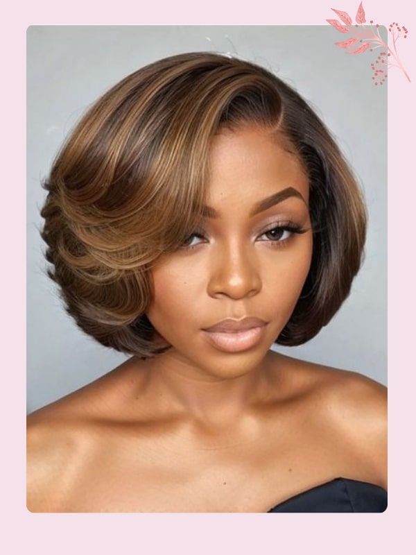 Egg Curly Bob Quick Weave