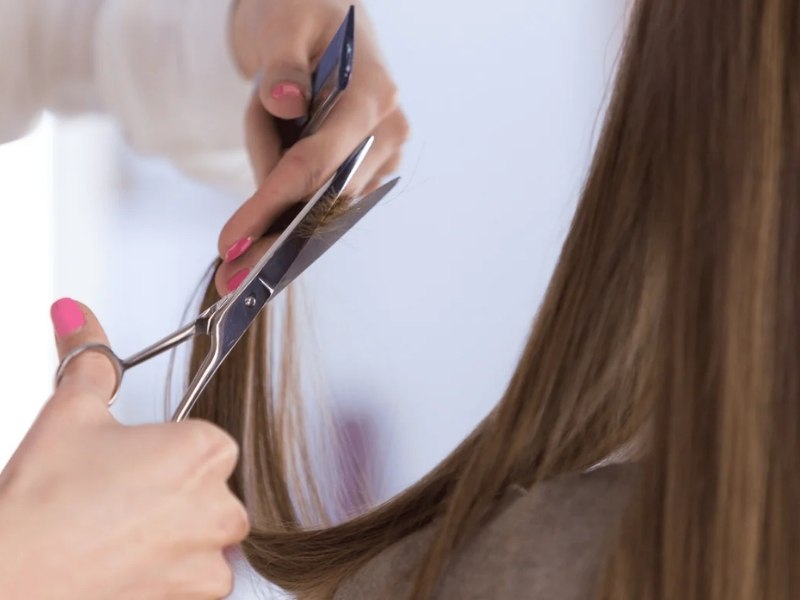 If you notice frayed ends, give them a light trim or go to a professional stylist for a touch-up