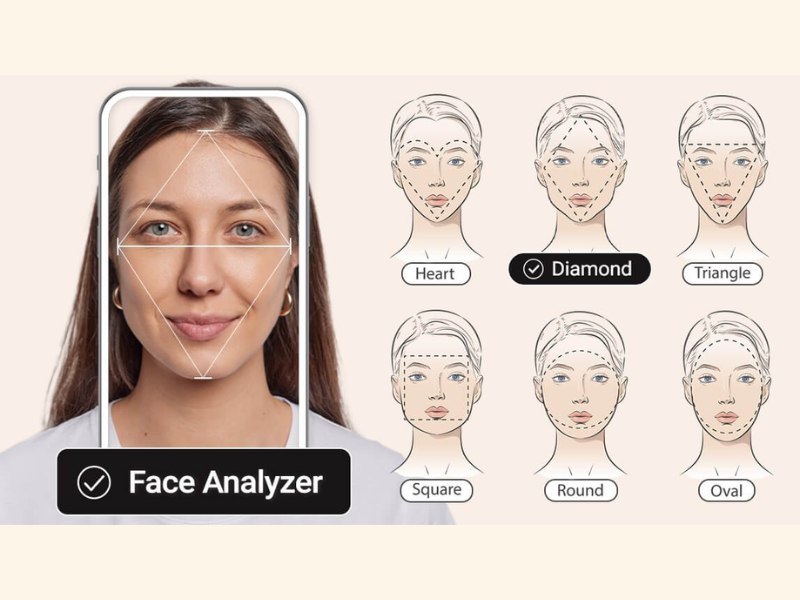 Your face shape plays a big role in how a specific length complements your features