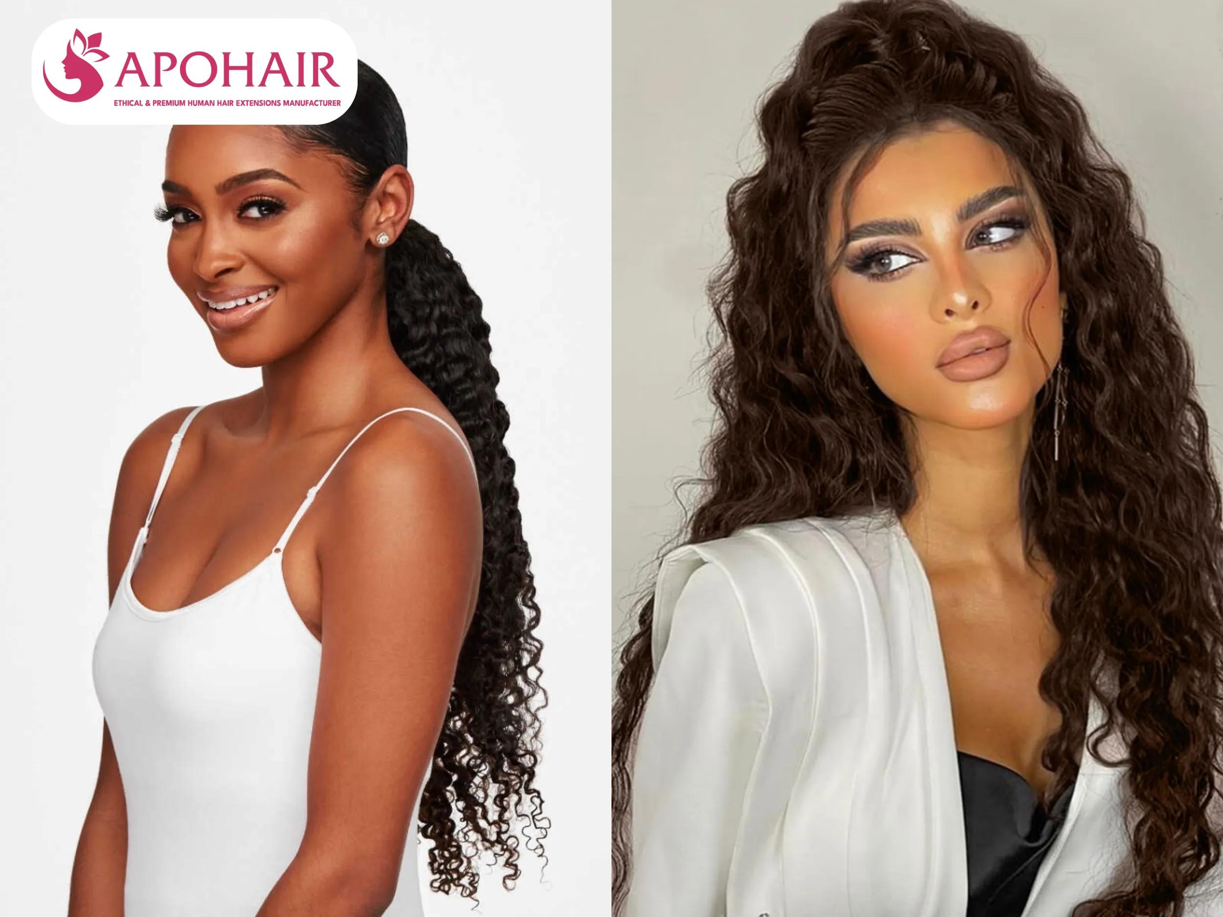 curly ponytail extensions