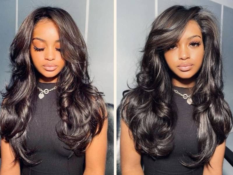 Layered Weave Hair Styles