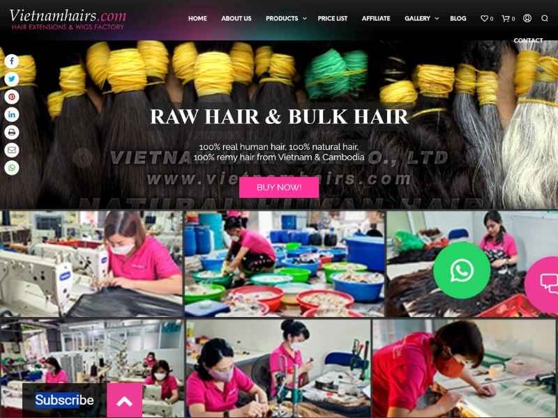  Vietnamhairs.com is also another trusted supplier from Vietnam.