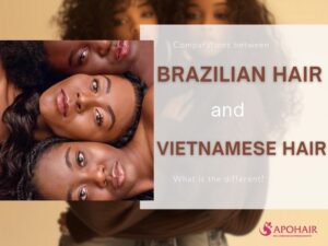 Come in compensation between Brazilian Hair and Vietnamese Hair.