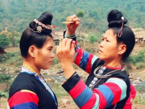 Vietnamese hair is often taken from women in the highlands - where the hair quality is best.