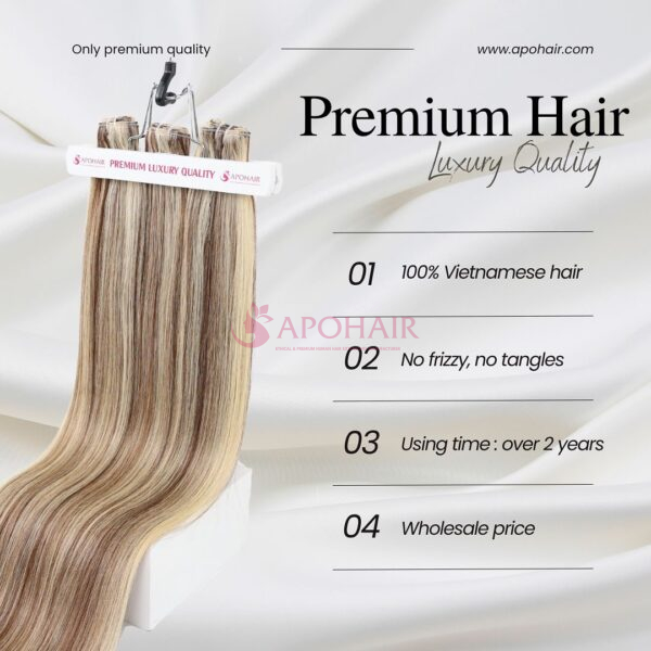 Premium Weft Hair Luxury Quality