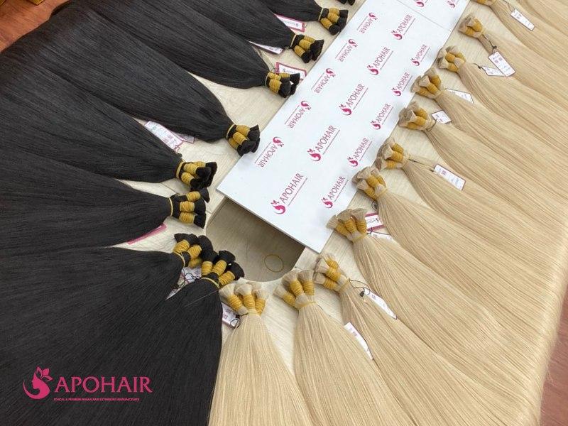 Buying high-quality hair extensions from a reputable place like Apohair will have a longer lifespan.