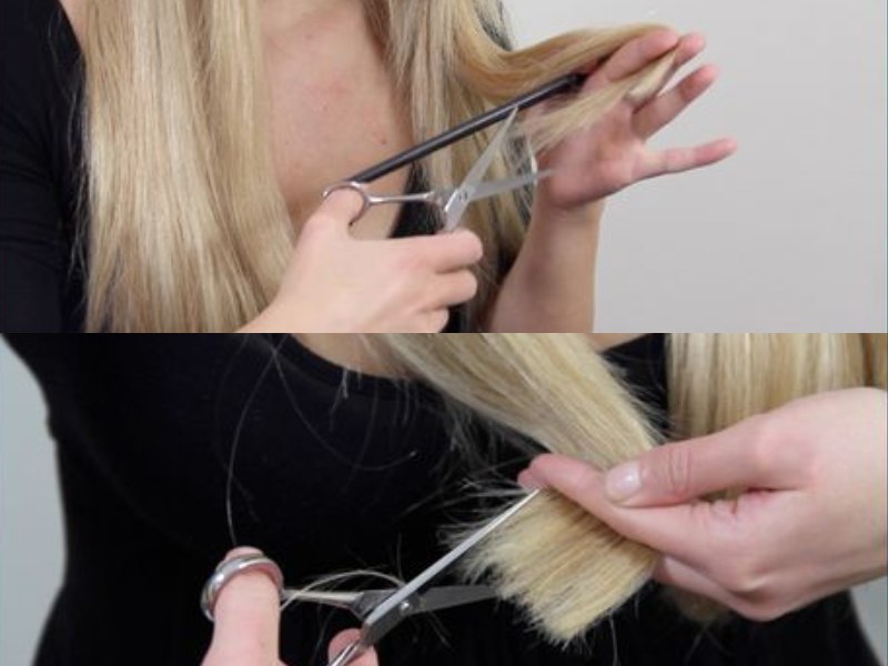 Trim regularly to keep your ends healthy and prevent split ends.