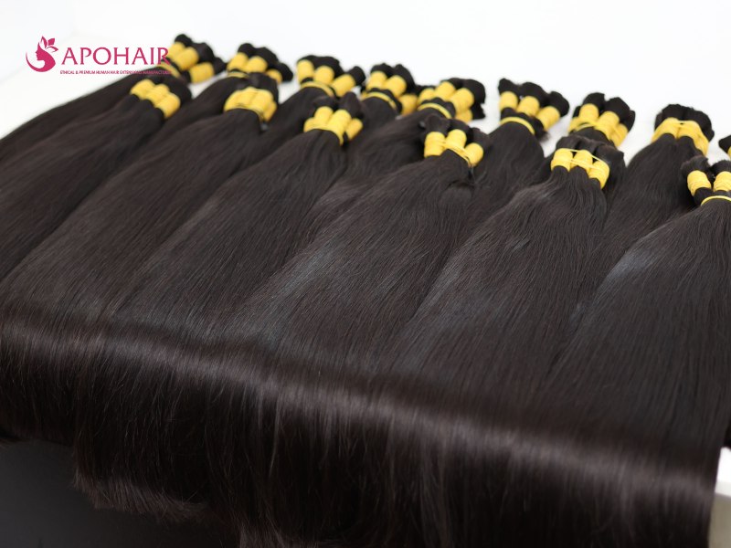 Vietnamese hair has the strongest, smoothest, and softest textures