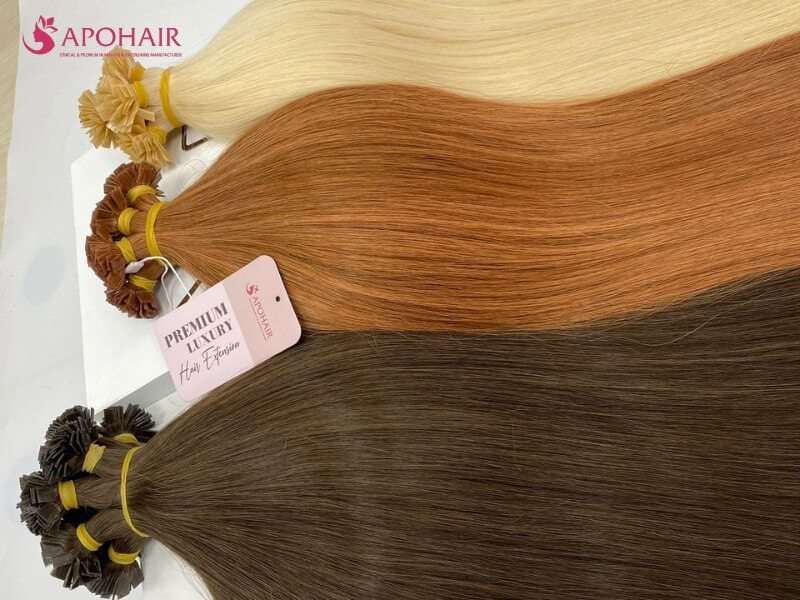 Vietnamese hair extensions come in a variety of types