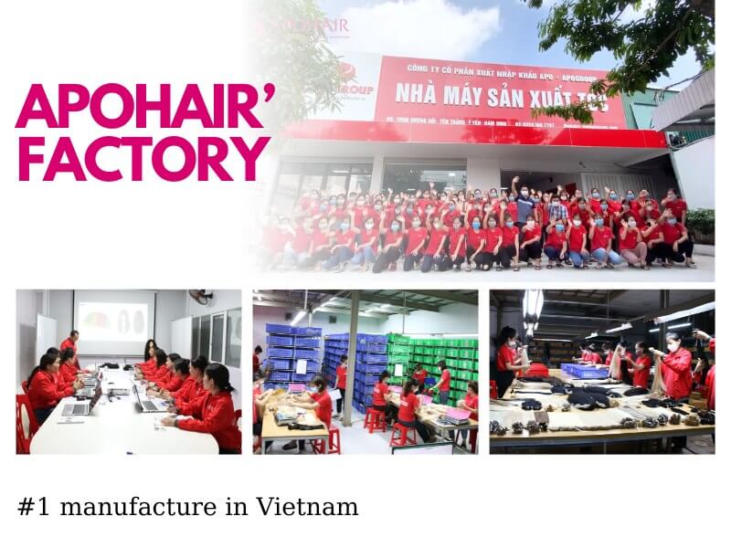 Apohair is a trusted partner for more than 100 salons worldwide and has the ability to produce large quantities.