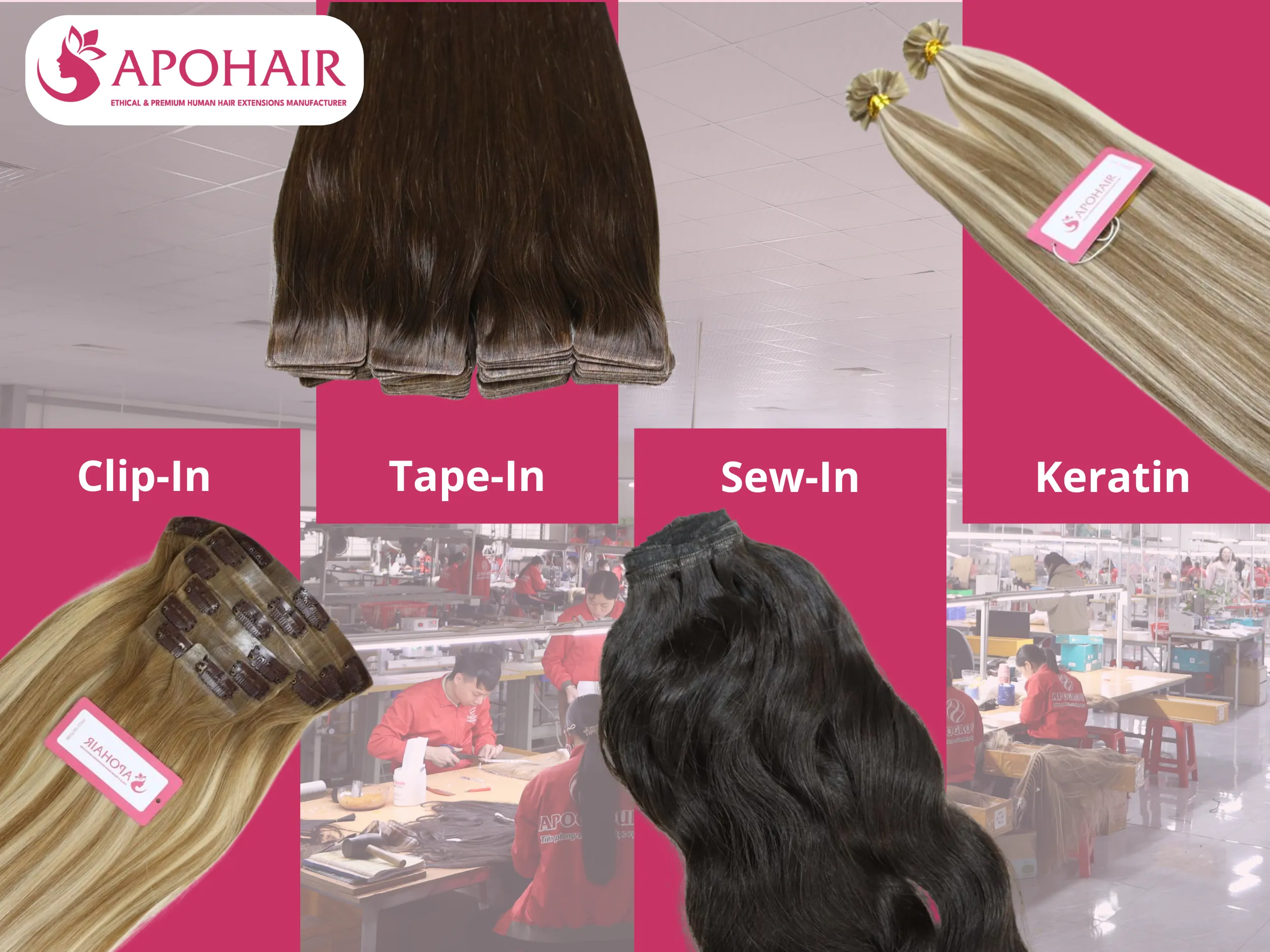 four extension types work well for vietnamese hairstyles