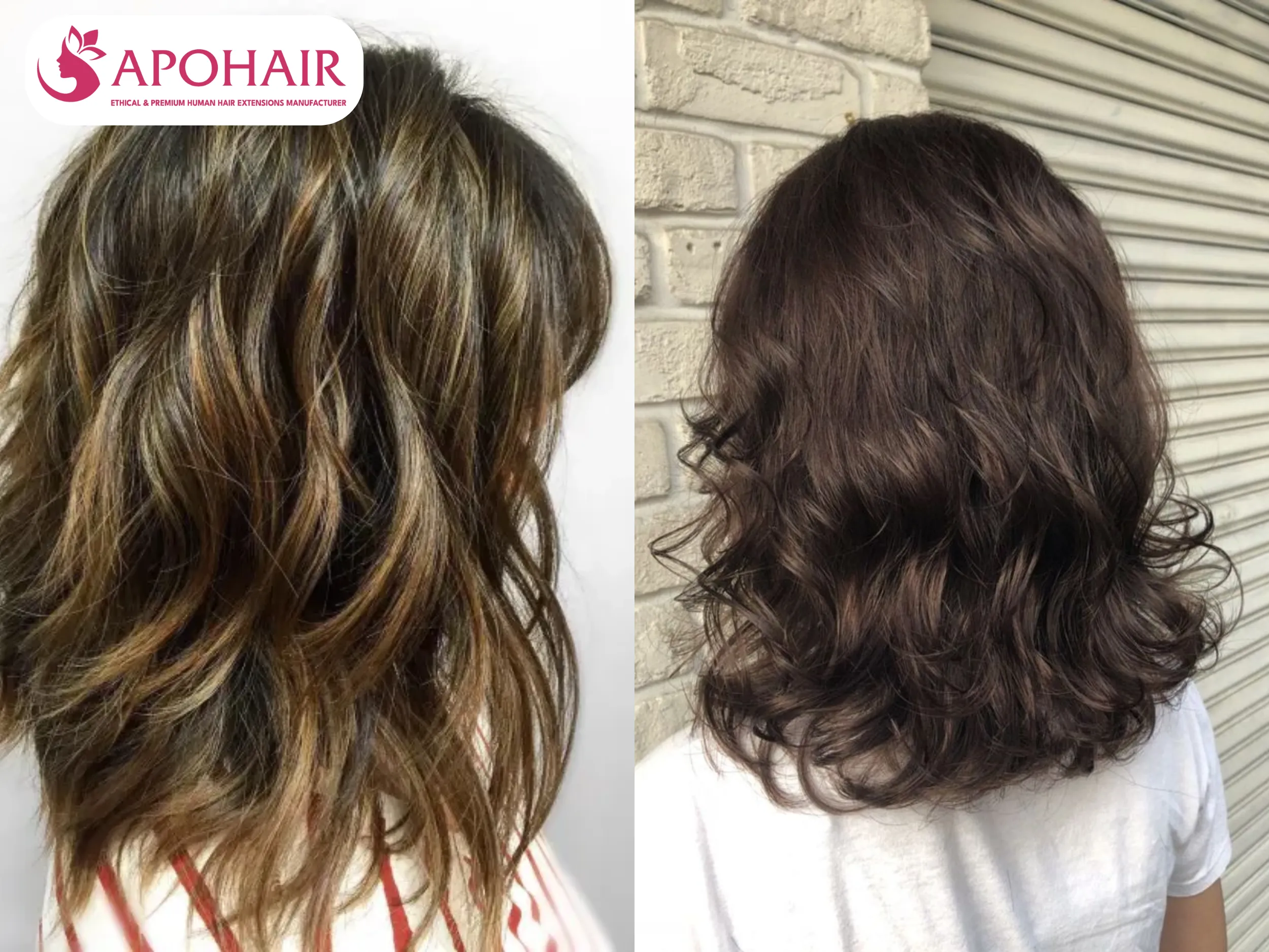 puffy shoulder length hair