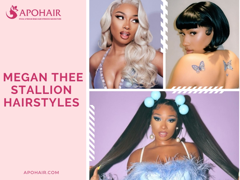 Megan Thee Stallion hairstyles