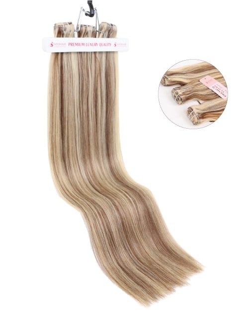 Premium Luxury Machine Weft Extensions