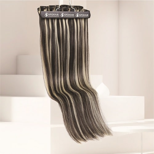 Premium Seamless Clip-in Hair Extensions Cate