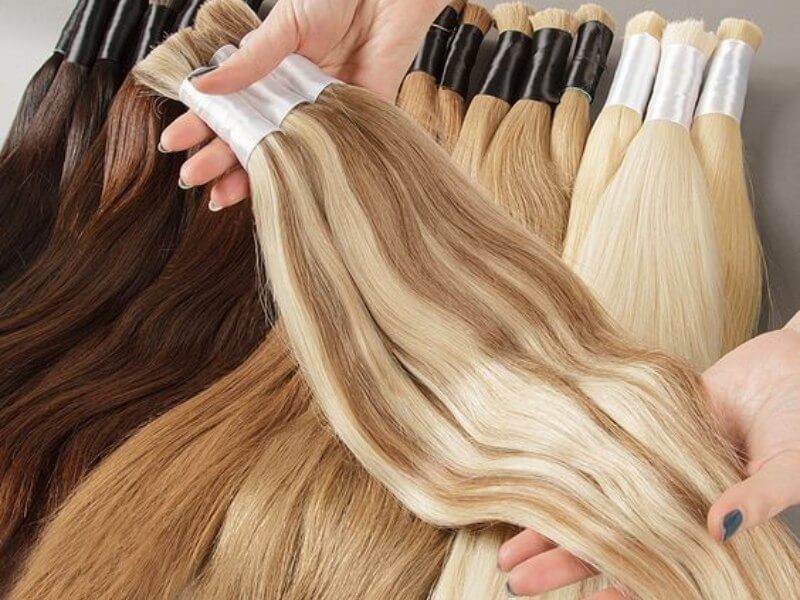 Virgin hair stands out by the ability to dye and style, conquering even the brightest colors