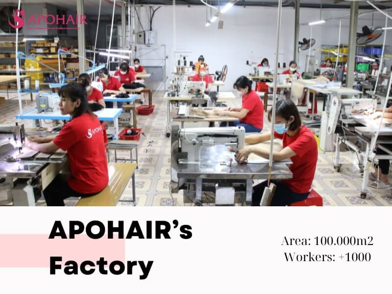 Apohair specializes in providing high-quality hair extensions at factory direct prices.