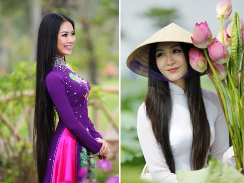 Vietnamese hair has the highest quality in the market. 