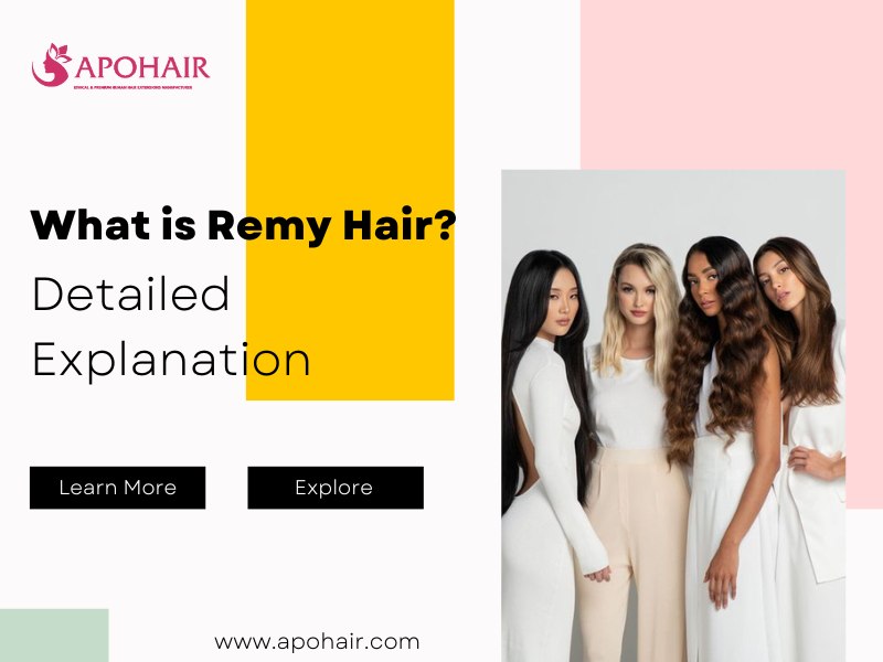 Discover the secrets of Remy hair, the popular choice for human hair extensions.