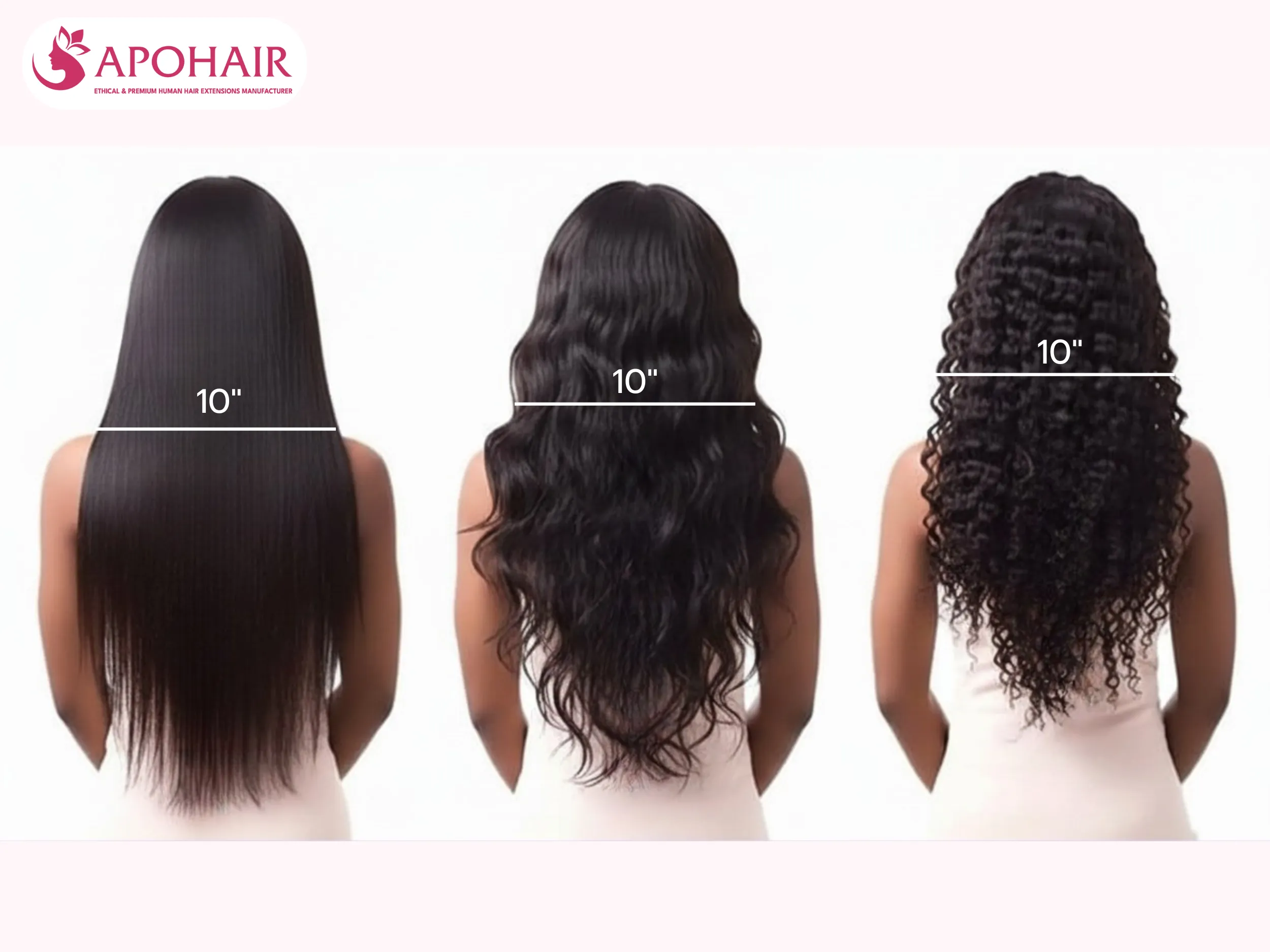 How Does 10 Inch Hair Look on Different Textures?