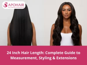 24 Inch Hair Length: Complete Guide to Measurement, Styling & Extensions