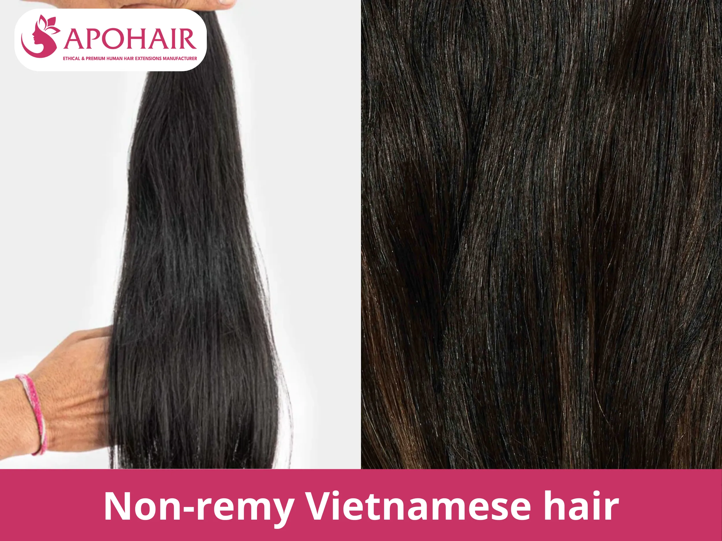 non remy vietnamese hair