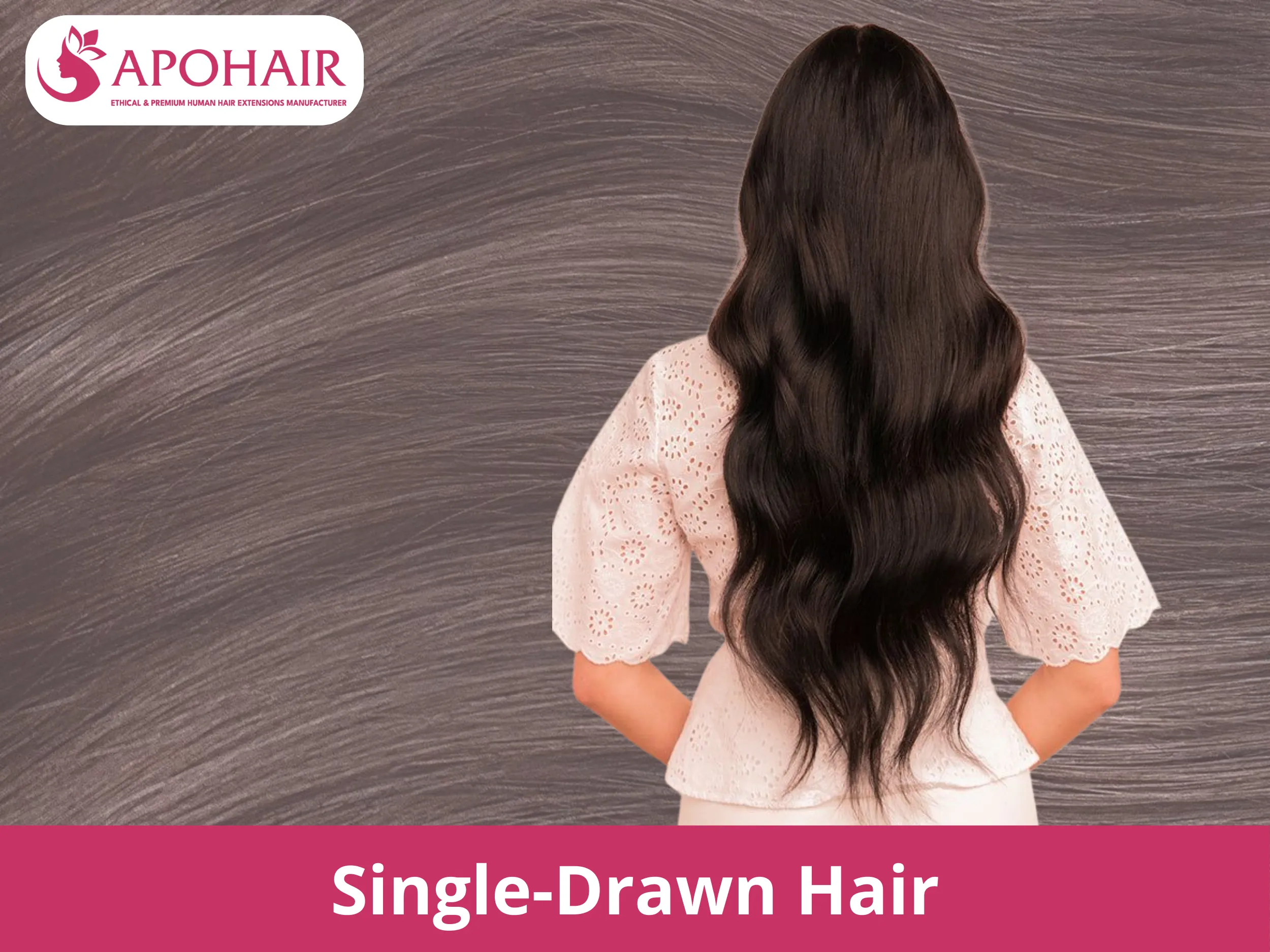 single drawn hair