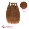 yaki straight double tap tape in hair extensions manufactured by Apohair