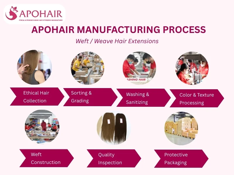 APOHAIR Manufacturing Process