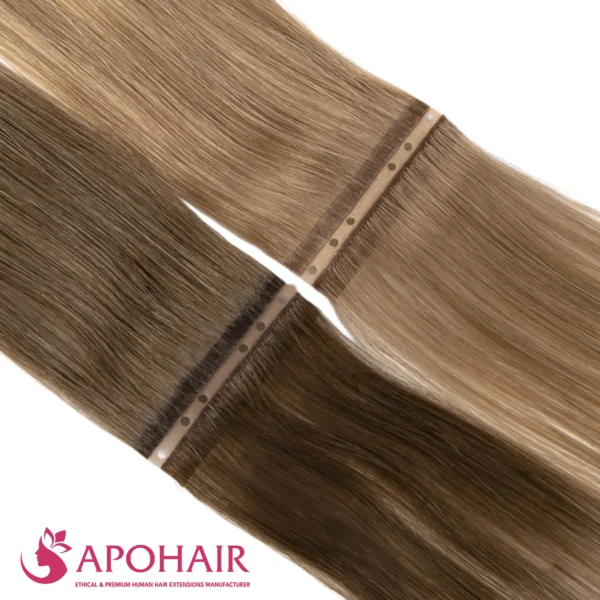 Body Wavy Double Taps Tape-in Hair Extensions - Image 3