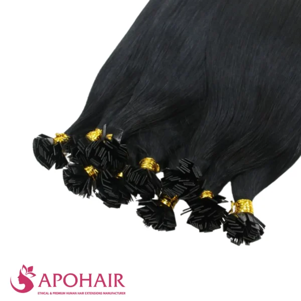 body wavy flat tip black