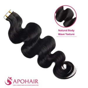 Body Wavy Normal Tape-In Hair Extensions