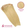 bone straight flat weft