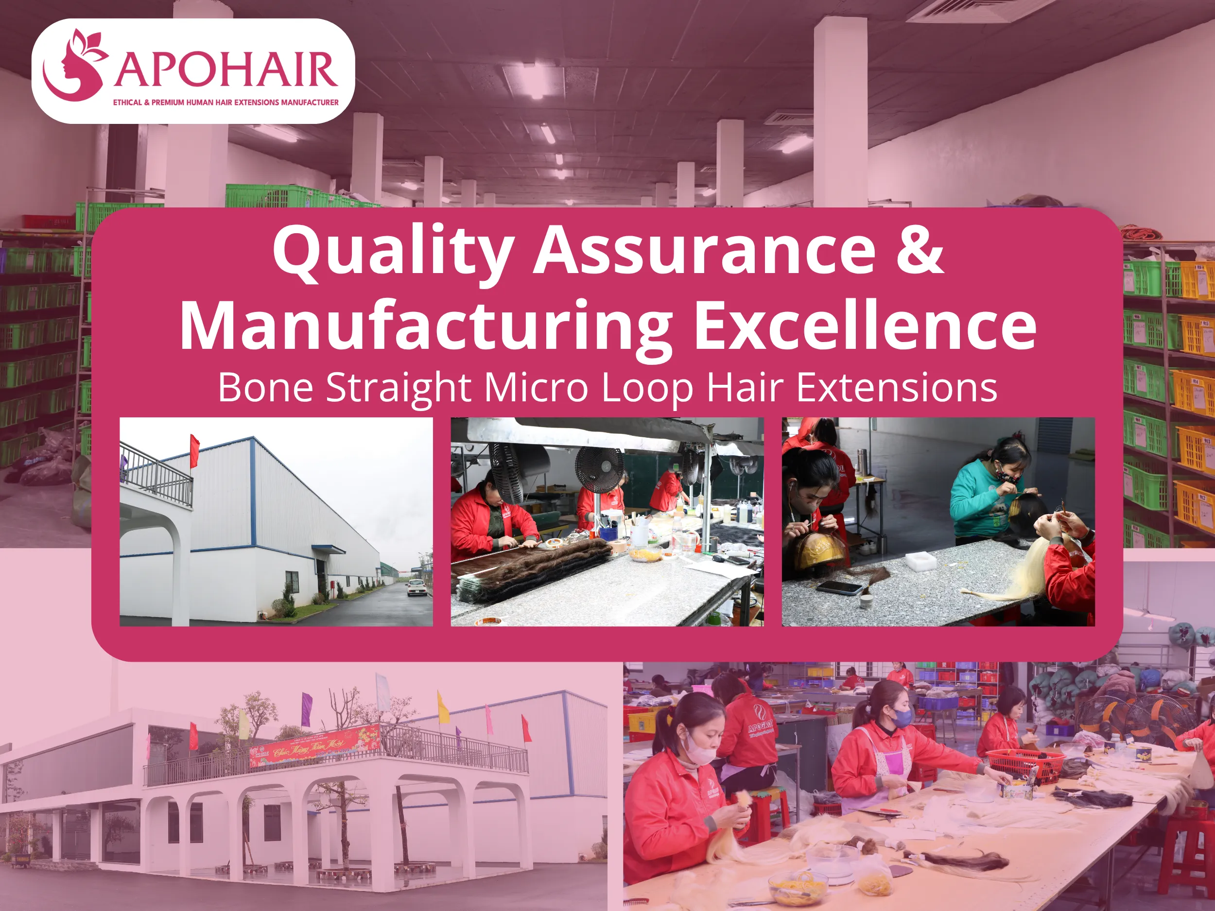 Bone Straight Micro Loop Hair Extensions undergo rigorous quality protocols, ensuring your business delivers consistently