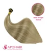 bone straight nano hand tied weft