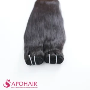 burmese curly machine weft close up hair