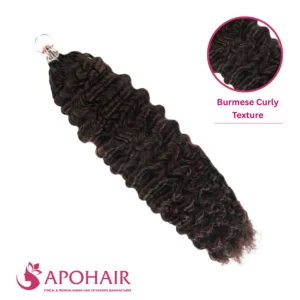 burmese curly micro ring