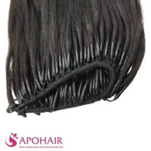 burmese curly micro ring close up hair