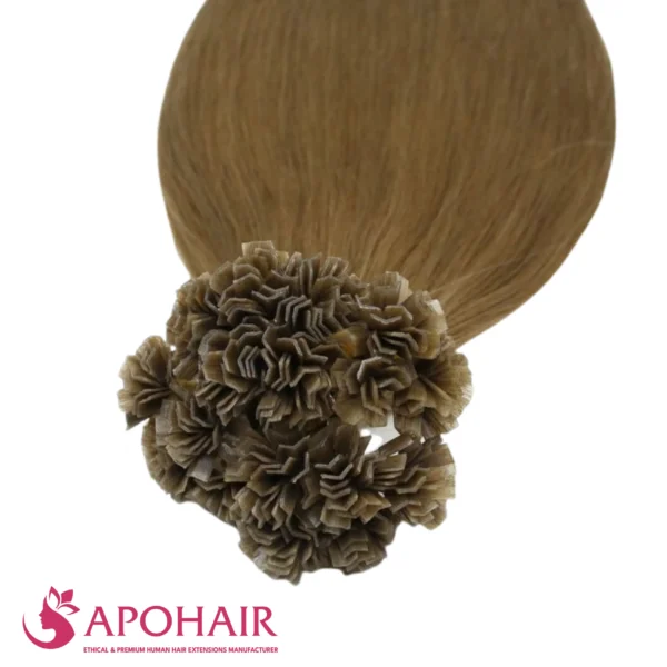 burmese curly v tip close up hair