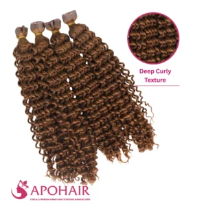 deep curly double taps tape in