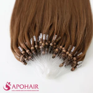 deep curly micro loop close up hair