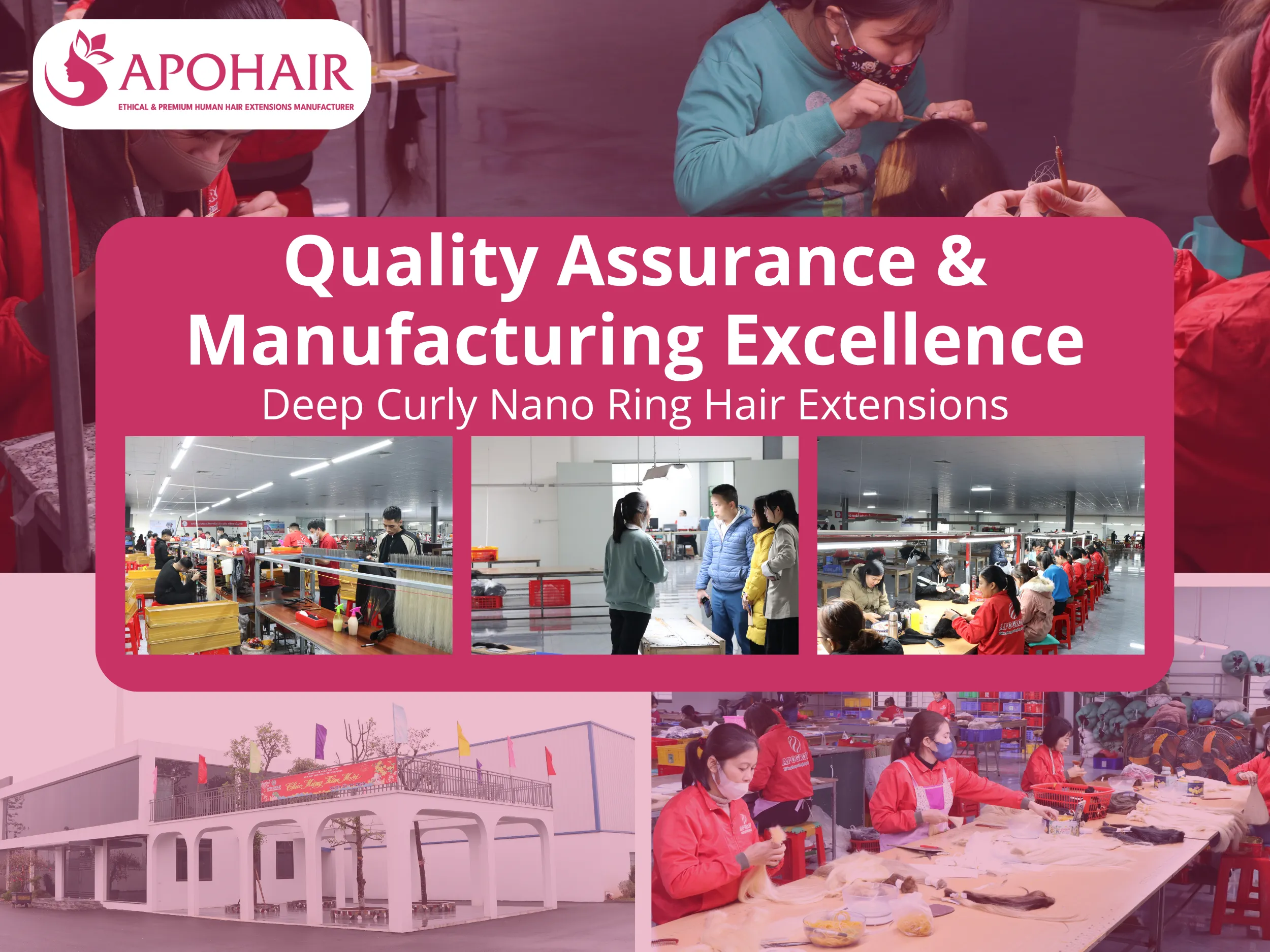 Deep Curly Nano Ring production integrates rigorous inspection protocols with advanced manufacturing techniques